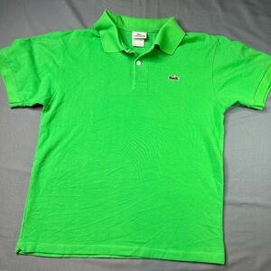Lacoste Men’s Polo Two Button, Golf Green, size 4